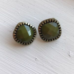 Cute Green Earrings